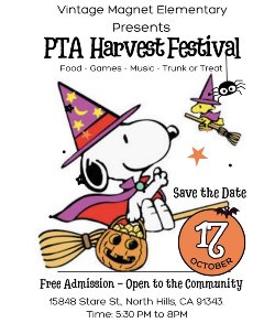 Vintage PTA Harvest Festival