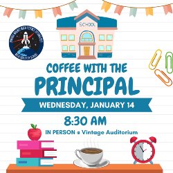 Coffee with the principal